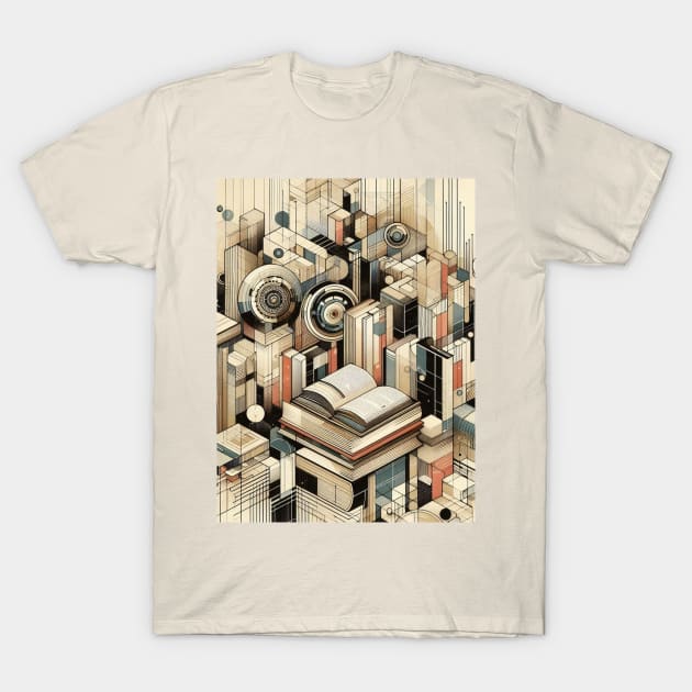 Abstract books T-Shirt by zeevana